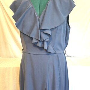 NWT Grey Blue dress size  XXL